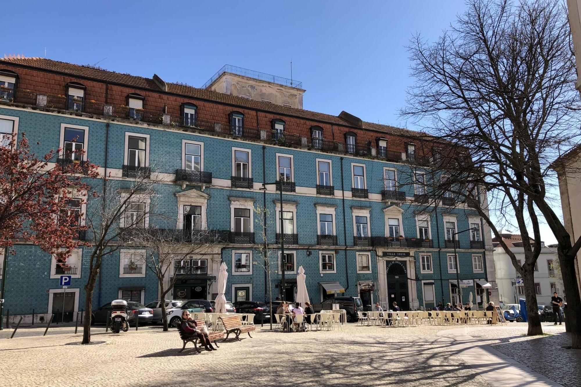 Sunny 3Bdr Apartment In Graca By Lovelystay Lissabon Exterior foto